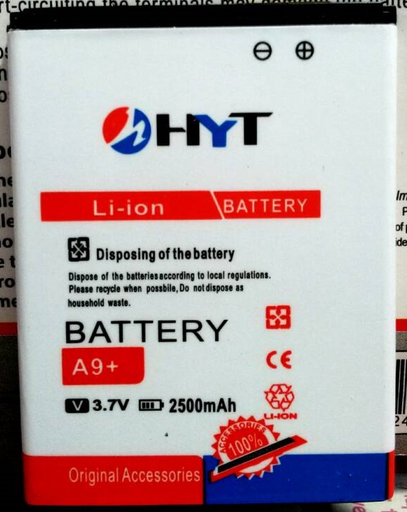 BATERAI HYT DOBEL POWER A9+ 2.500 MAH